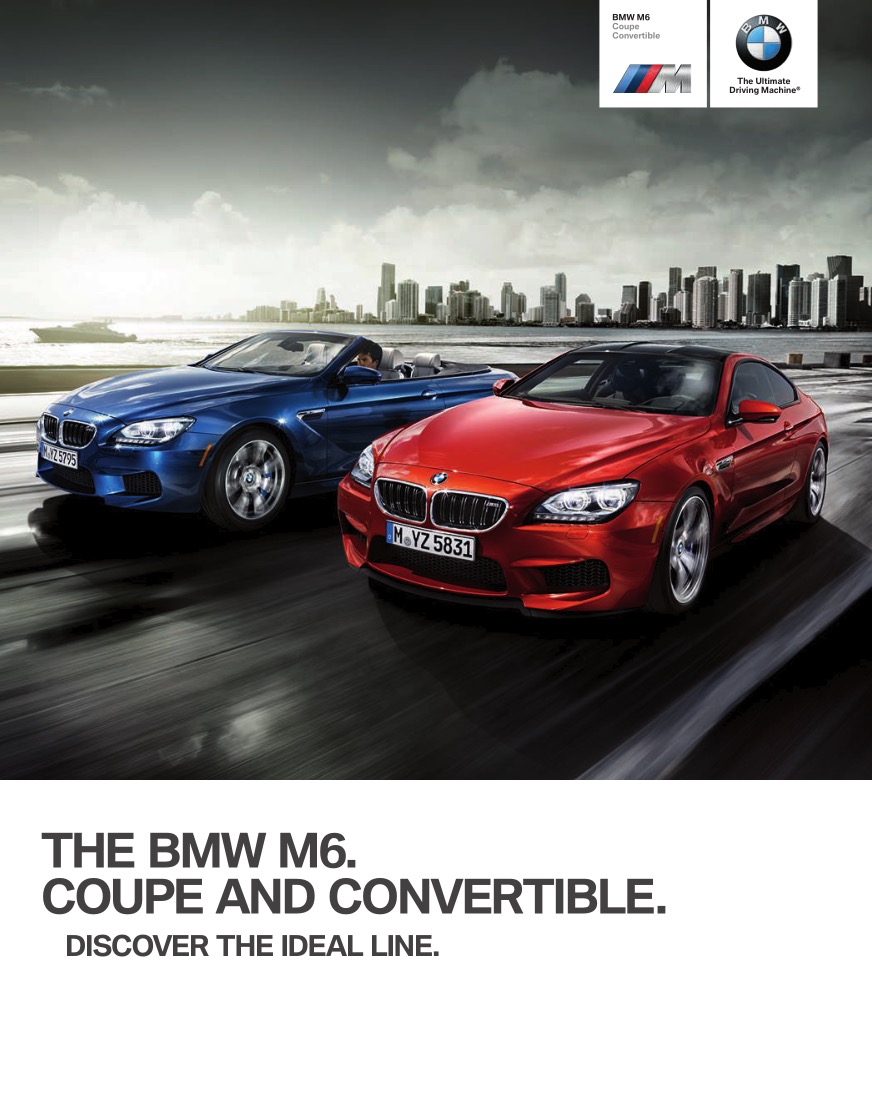 2014 BMW M6 Brochure